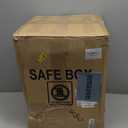 2.48 cubic feet Large Home Safe, Document Safe with Removable Shelf and Fireproof Waterproof Bag, Digital Security Safes With Led Light, Smart Alert, Backup Keys, Large Safety Box For Money Jewelry (5.0 CUFT)