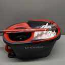 O-Cedar EasyWring Microfiber Spin Mop & Bucket Floor Cleaning System + 2 Extra Refills, Red/Gray