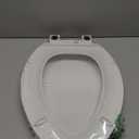 KOHLER 4636-RL-0 Cachet ReadyLatch Elongated Toilet Seat Slow Close, Soft Close Toilet Seat Quiet Lid, Contoured Grip-Tight Bumpers Installation Hardware, Apartment Essentials, White