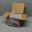 Mini Loaf Pans with Lids and Spoons (100 Pack, Gold, 6.8oz) Rectangular Aluminum Foil Baking Pans