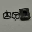 ROCKBROS Mountain Bike Pedals MTB Pedals Bicycle Flat Pedals Aluminum 9/16" Sealed Bearing Lightweight Platform for Road Mountain BMX MTB Bike (Black)