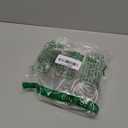 Ivilon Drapery Eyelet Curtain Rings - 2.3" Ring for Curtain Hook Pins, Set of 14 - Satin Nickel