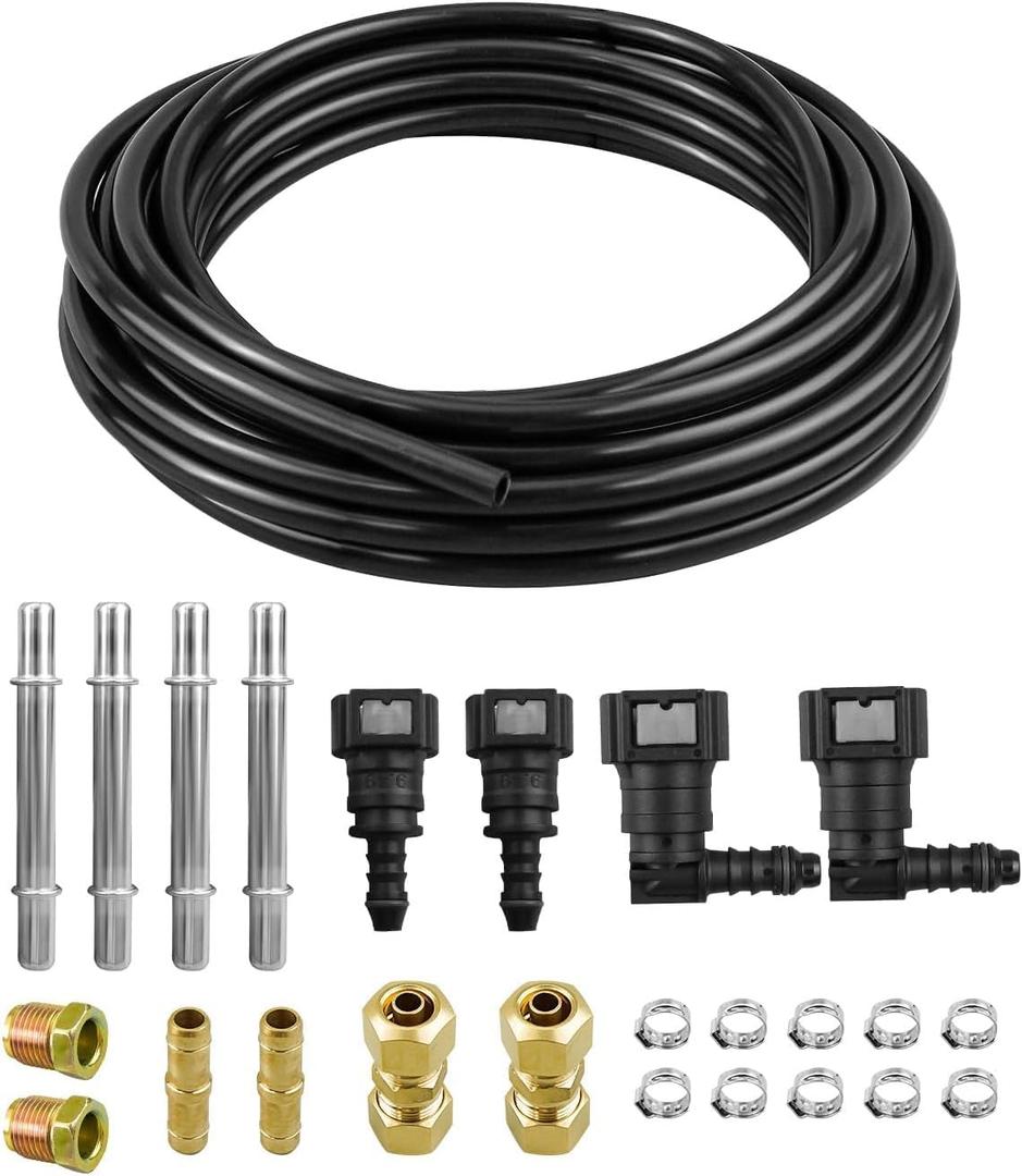 3/8 in (10mm), 23 Pack for Automotive Replacement Fuel Line Repair Kit