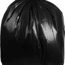 PlasticMill Contractor Bags Heavy Duty - Commercial, Industrial Garbage Bags - Black Construction Trash Bags - Outdoor, Garden Trash Bags, 65-Gallon, 3 Mil, 50"x48" (30-Count)