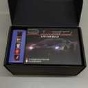 AWALITED Fits for 2016-2019 Ford Explorer High Low Beam Fog Lights Bulbs Combo, 6000K White Plug-and-Play Super Bright Light Bulbs, Pack of 6