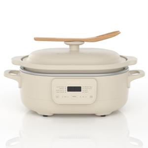 4 Quart Programmable Slow Cooker with Flexible Easy Programming, 8-in-1 Claypot Multi Cooker, Removable Crock, Nonstick, Oven Safe Pot to 450F, Oatmeal