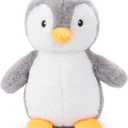 WEIGEDU King Penguin Stuffed Animals with Embroidered Eyes, Baby Penguin Plush Toys for Boy Girl Kids Birthday Christmas Bedtime Gifts, 12 inches