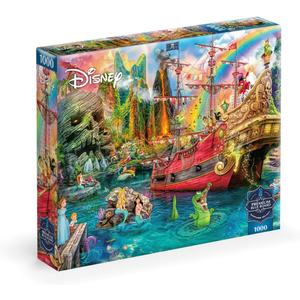 Disney Peter Pan Mermaid Lagoon 1000 Piece Jigsaw Puzzle for Adults - Buffalo Games Sapphire Select Premium Puzzles