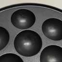 HeHoGoGo Electric Takoyaki Maker With Free Takoyaki Tools for Takoyaki Octopus Ball Cake Pop Ebelskiver 8 Inches Nonstick