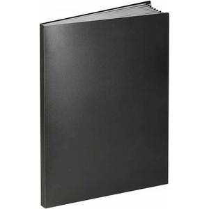 Binder with Plastic Sleeves,  30", Black 