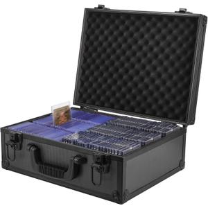 Toploader Storage Box for 3" x 4" 35pt Rigid Card, Top Loader Card Storage Hard Case, Sports Card Storage Boxes for Trading Cards, Top Loaders Holder (Holds 600+ Toploaders)