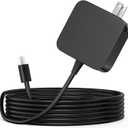 65W USB C Surface Pro Charger Compatible with Microsoft Surface Pro 12 (2025) 11 10 9,Surface Pro 13" (OLED) Snapdragon X Elite,Surface Pro 2-in-1 13" Laptop/Tablet (2024) Copilot+ PC Adapter