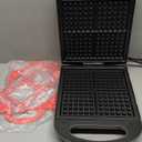 Baker's Friend Multi Shapes Waffle Iron, A Combo of Mini Waffle Maker, American Classic Waffle Maker, Belgian Waffle Machine Thick & Chaffle Maker, Waflera Electrica, With 2 Silicone Molds, Graphite
