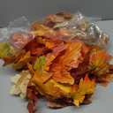 Lvydec 2 Pack Maple Leaves Fall Garland Clearance - 5.9ft/Strand Artificial Fall Foliage Garland Colorful Autumn Leaves Decoration for Home Wedding Party Halloween Thanksgiving