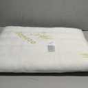 MINUPWELL Ultra Thin Pillows, Flat Pillows for Sleeping Thin, 7D High Support 2.5 inch Height Slim Bed Pillows for Stomach Sleeper, Standard Size -18x26 in - Rayon Derived from Bamboo (Standard Cooling(1PC), White)