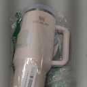 STANLEY Quencher H2.0 Tumbler with Handle and Straw 40 oz Flowstate 3-Position Lid Cup Holder Compatible for Travel Insulated Stainless Steel Cup BPA-Free Rose Quartz 2.0