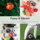 GreenHaven Funny Golf Balls Assorted Novelty Golf Balls Colorful Sportive Golf Training Balls for Practice Birthday Christmas Sports Gift Golfers Entertainment Holiday Decoration, 6 Pack