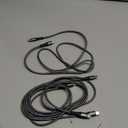 USB C to USB C Cable 4ft, 3 Pack Type C to C Charger Cable Fast Charging 60W Braided C to C for iPhone 16 15 Pro Max, MacBook Pro/Air, Galaxy S24 Ultra S23, iPad Pro (Grey)