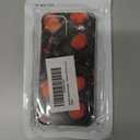 Aesthetic Autumn Pumpkin Phone Case Compatible with iPhone 12/iPhone 12 Pro, Fall Leaves Pine Cone Pattern Case for Girls Boys Women Men, Trendy TPU Bumper Cover for iPhone 12/iPhone 12 Pro