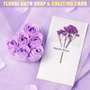 Birthday Gifts for Women Self Care Gifts Get Well Soon Gifts, Valentines Day Spa Gift Baskets w/Flannel Blanket 40 OZ Tumbler Care Package for Mom Girlfriend Wife Sister Best Friend Her Daughter