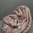Bedsure Queen Comforter Set - Dusty Rose Soft Bedding for All Seasons, Cationic Dyed Bed Set, 3 Pieces, 1 Queen Size Comforter (90"x90") and 2 Pillow Shams (20"x26"+2")