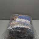 GarveeHome 5x7 Washable Vintage Living Room Area Rug: Vintage Machine Washable Area Rug for Living Room Indoor Large Non-Slip Bedroom Carpet Low Pile Stain Resistant Dining Room Carpet Blue&Brown