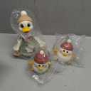 HOLA Baby Toys 6-12 Months Musical Dancing Duck Toy Set with Mama and Babys Tummy Time Toys, Crawling and Interaction Modes 1 Year Old Girl Boy Baby Stocking Stuffers