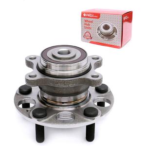 FKG 512257 Rear Wheel Bearing Hub Assembly fit for 2006-2011 Honda Civic ABS Models LX DX GX Only 1.8L, 5 Lugs