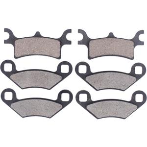 MOTOKU Front and Rear Brake Pads for Magnum 330 Scrambler 500 Sportsman 400 500 600 700 800 Trailblazer Trail Boss 330
