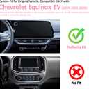 for 2024-2026 Chevy Equinox EV Accessories, 3PCS Premium Aluminum Decorative Switch Ring Trims Knob Cover Set (Pink), Interior Upgrade | Scratch & Wear Resistant | Non-Slip Design