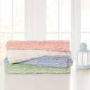 Textured Faux Fur Stroller Blanket