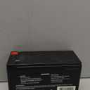 ML7-12 - 12 VOLT 7.2 AH SLA BATTERY - Mighty Max Battery brand product, black