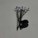 LEWIS&WAYNE Solar Halloween Pathway Lights 3 Pack Eyeball Stake Lights Outdoor 2 Modes Cool White LEDs for Garden Yard Patio