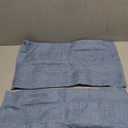 UGASA Outdoor Throw Pillow Covers Pack of 2 Plaid Texture Waterproof Farmhouse Linen Decorative Lumbar Cushion Pillows Covers for Patio Porch Outside Yard Garden Bench 12x20 Inch, Black