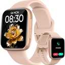 Smart Watch for Women, 1.85" AMOLED Screen Smartwatch Compatible iPhone/Samsung/Android (Answer/Make Call), 100+ Sport Modes Fitness Tracker with Heart Rate/SpO2/Sleep Monitor 3ATM Waterproof