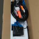 SEESII Cordless Stick Water Transfer Pump, 24.0Ah Battery Inculded, 740GPH Portable Utility Water Pump, Adjustable Telescoping Submersible Pump for Garden Basement Pond RV Pool Boat Well