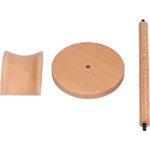 Headphone Stand Beech Unique Shape Portable Stable Headset Holder Hanger Display Rack