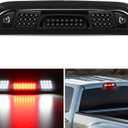 Nilight Third Brake Light High Mount 3rd Stop Reverse Cargo LED Lighting for Chevy Silverado GMC Sierra 1500 2500 3500HD 2014-2018 Pickup Truck Rear Cab Center Tail Lights (Smoked Lens)