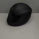TRIANGLE Motorcycle Helmets Full Face Motorcycle Helmet for Men & Women with Tinted and Clear Visor Meet Dot Approved (Medium, Matte Black)