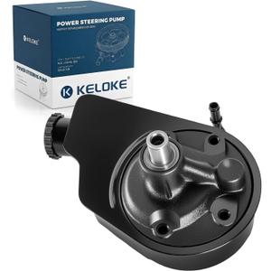 KELOKE Power Steering Pump, Compatible with Chevrolet Silverado 2500 HD, Silverado 3500 HD & GMC Sierra 2500 HD, Sierra 3500, Sierra 3500 HD, 2001-2010, Replace# 20-8757 15909827