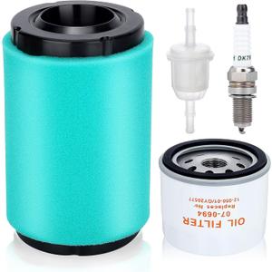 22 083 01-S XT1 LT42 Air Filter Oil Change Kit Compatible with Kohler 5400 Series Maintenance Kit Cub Cadet XT1 LT42 Enduro Series Lawn Mower Air Filter Kit with 12 050 01-S Oil Filter Parts