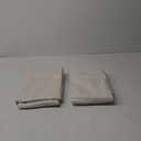 100% Blackout Shield Linen Blackout Curtains for Bedroom 96 Inches Long, Back Tab/Rod Pocket Living Room Drapes, Thermal Insulated Blackout Curtains 2 Panels Set, 50" W x 96" L,Cream