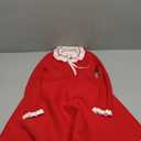 SMILING PINKER Toddler Girls Dresses Sweater Long Sleeve Winter Knitted Skater Dress Ruffle Collar, Size 130