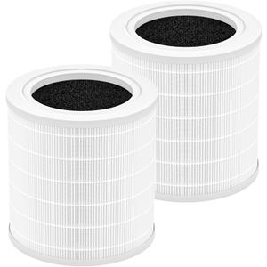 A2001 Replacement Filter, Compatible with A2001 Air Purifier, 3-in-1 High Efficiency Filtration, Compared Part #AF-2001, Pack of 2