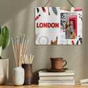 London Gifts for Couples, Honeymoon Picture Frame for Women, 4x6 Inch Photo