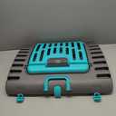 Sport Pet Designs Foldable Travel Cat Carrier - Front Door Plastic Collapsible Carrier Collection, Waterproof Bed (25.0"L x 20.2"W x 19.0"H)