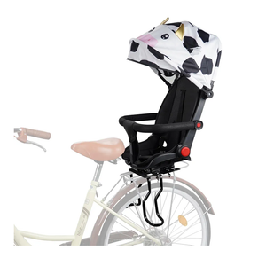 Rear Child Bike Seat,Rear Mounted Child Bike Seats,Back Mount Child Seat with Back Rest Armrest Foot Pedals,Width Adjustable Bicycle Rear Seat,Fits All Bicycle Rear Frames