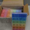 Hsei 4 Pack Pill Organizer Monthly XL Large Weekly Pill Organizer 4 Times a Day Box 7 Day Moisture Proof 4 Weeks Case Large(10.2 x 5.5 x 1.4 Inch)