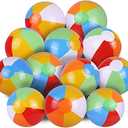 SYZ 12" Beach Balls Bulk - Inflatable Swimming Pool Toys for Kids Birthday Party Supplies Favors Luau Decorations - Blow Up Classic Rainbow Color Beachball Summer Water Games Fun Gifts (Pack of 12)