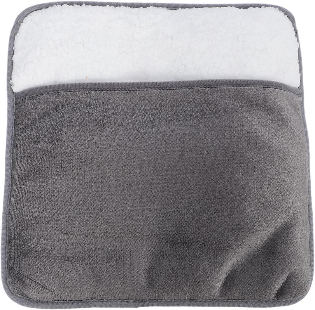 ZJchao Heated Foot Warmer, Soft Cotton Fabric Under Desk Electric Foot Heating Pad for Office Chair, Gaming Home Use